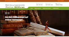 Desktop Screenshot of betreuungskanzlei-guelfirat.de