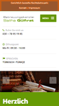 Mobile Screenshot of betreuungskanzlei-guelfirat.de